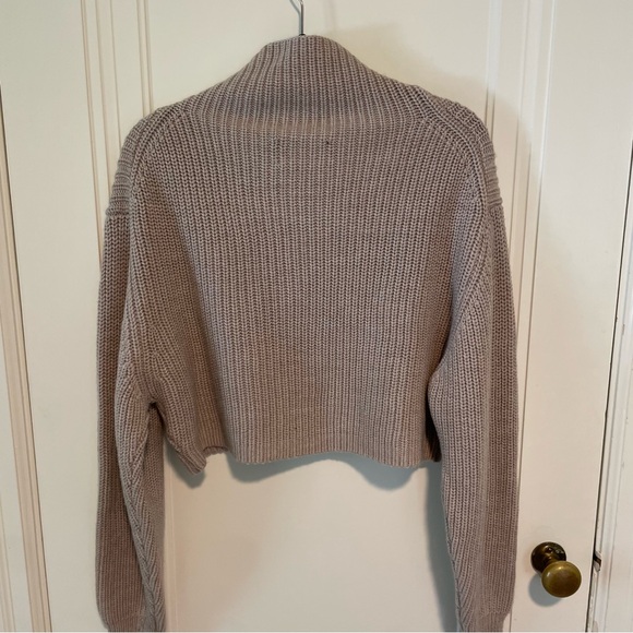 Aritzia Wilfred Montpellier Merino Wool Waist Turtleneck - Picture 4 of 6